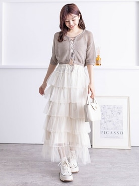 clear(クリア)さん(レディース・161cm)の夏コーディネート