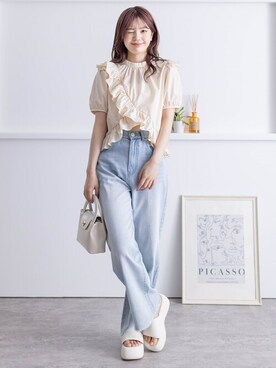 clear(クリア)さん（レディース・161cm）の夏コーディネート