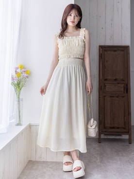 clear(クリア)さん(レディース・161cm)の夏コーディネート