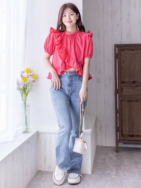 clear(クリア)さん（レディース・161cm）の夏コーディネート