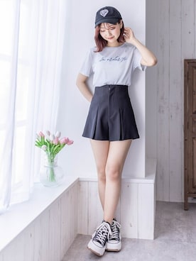 clear(クリア)さん（レディース・161cm）の夏コーディネート