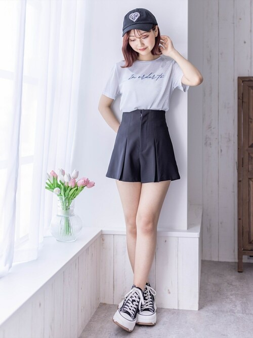 ハート刺繍キャップ≪2024AW≫（キャップ）｜clear（クリア）の