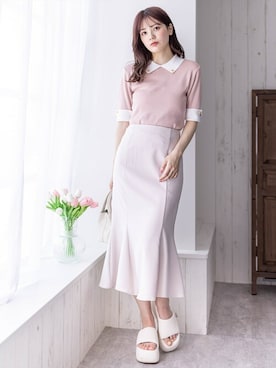 clear(クリア)さん（レディース・161cm）の夏コーディネート