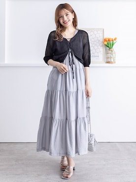 clear(クリア)さん(レディース・161cm)の夏コーディネート