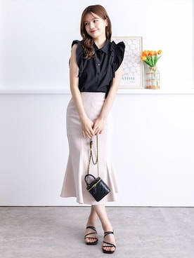 clear(クリア)さん（レディース・161cm）の夏コーディネート