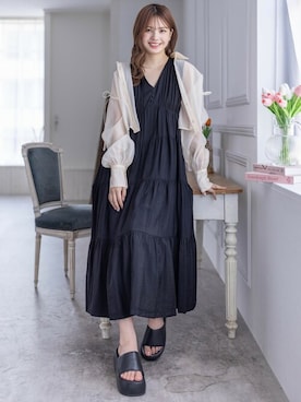 clear(クリア)さん(レディース・161cm)の夏コーディネート