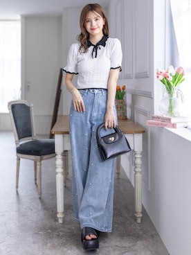 clear(クリア)さん（レディース・161cm）の夏コーディネート