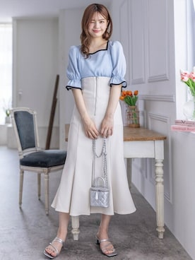 clear(クリア)さん（レディース・161cm）の夏コーディネート