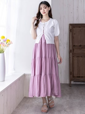 clear(クリア)さん（レディース・153cm）の夏コーディネート