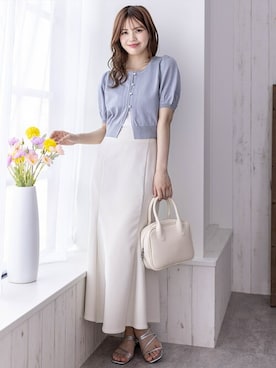 clear(クリア)さん（レディース・161cm）の夏コーディネート