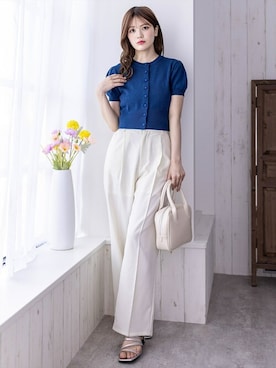 clear(クリア)さん（レディース・161cm）の夏コーディネート