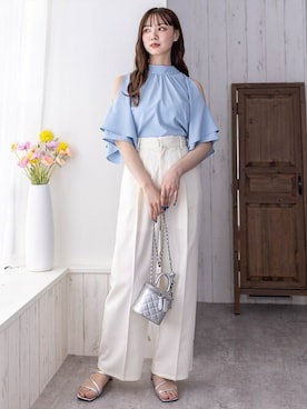 clear(クリア)さん(レディース・153cm)の夏コーディネート