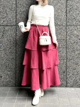 clear(クリア)さん（レディース・160cm）の秋コーディネート