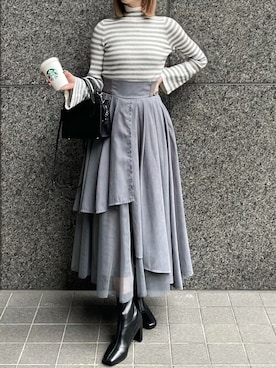 clear(クリア)さん（レディース・160cm）の秋コーディネート