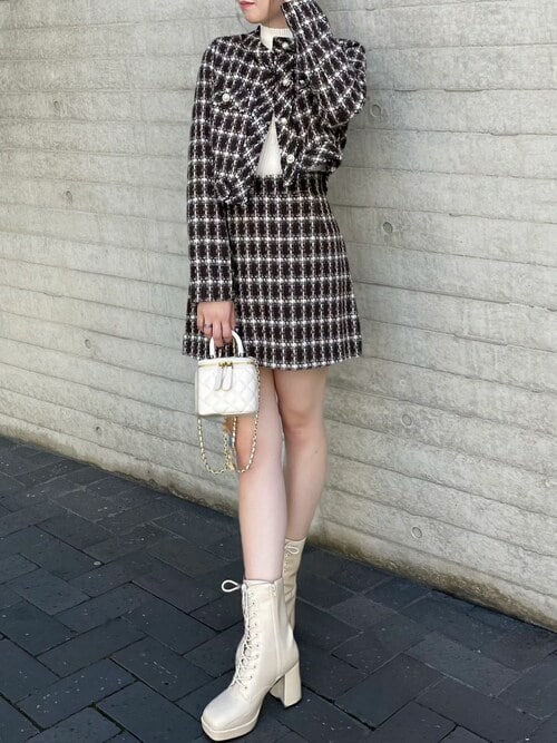 セール】ツイードジャケット [大人 カジュアル 着回し力抜群]≪再入荷