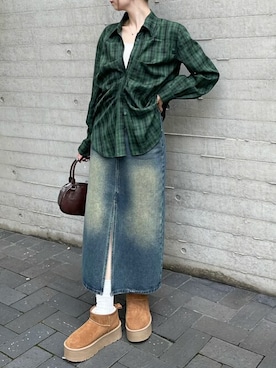 clear(クリア)さん（レディース・160cm）の秋コーディネート