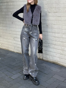 clear(クリア)さん（レディース・161cm）の秋コーディネート