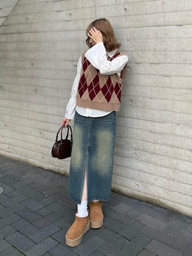clear(クリア)さん（レディース・160cm）の秋コーディネート