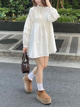 clear(クリア)さん(レディース・160cm)の秋コーディネート