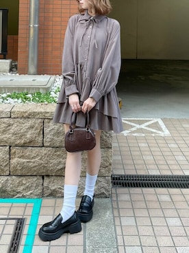 clear(クリア)さん（レディース・160cm）の秋コーディネート