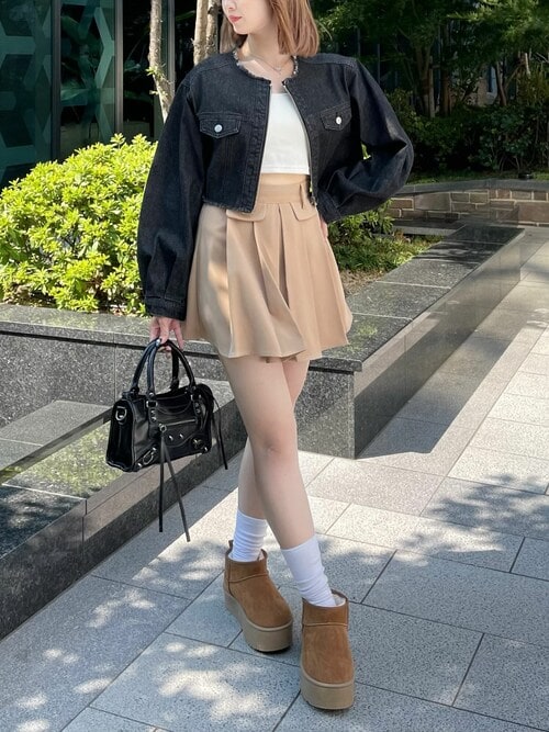 セール】フリンジデニムジャケット [ヴィンテージライク スタイル