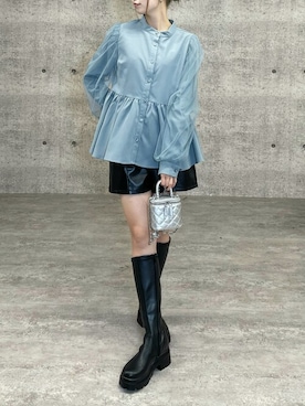 clear(クリア)さん（レディース・160cm）の秋コーディネート