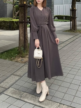 clear(クリア)さん(レディース・160cm)の秋コーディネート