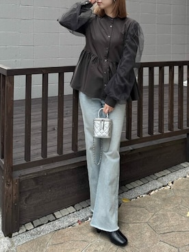 clear(クリア)さん（レディース・160cm）の秋コーディネート