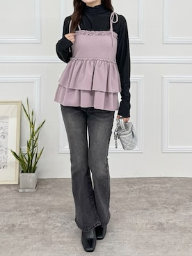 clear(クリア)さん（レディース・160cm）の秋コーディネート