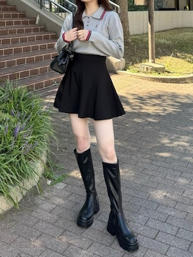 clear(クリア)さん（レディース・160cm）の秋コーディネート