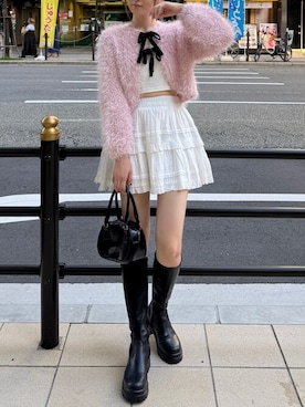 「アイテム（キャミソール）」を使った、clear(クリア)さん（レディース・160cm）の秋コーディネート