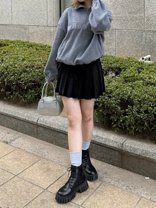clear ブラウス シャツ ハーフジップフリーストップス 「2024AW
