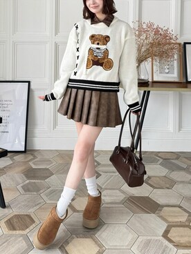 clear(クリア)さん（レディース・160cm）の秋コーディネート