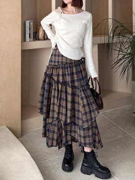 clear(クリア)さん（レディース・160cm）の秋コーディネート