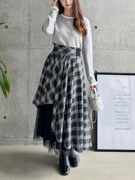 clear(クリア)さん(レディース・153cm)の冬コーディネート