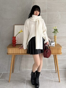 clear(クリア)さん(レディース・162cm)の冬コーディネート