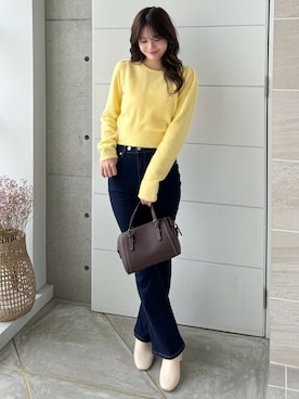 clear(クリア)さん（レディース・161cm）の冬コーディネート