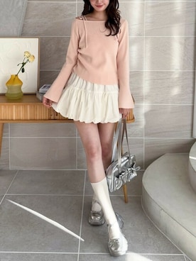 clear(クリア)さん（レディース・161cm）の冬コーディネート