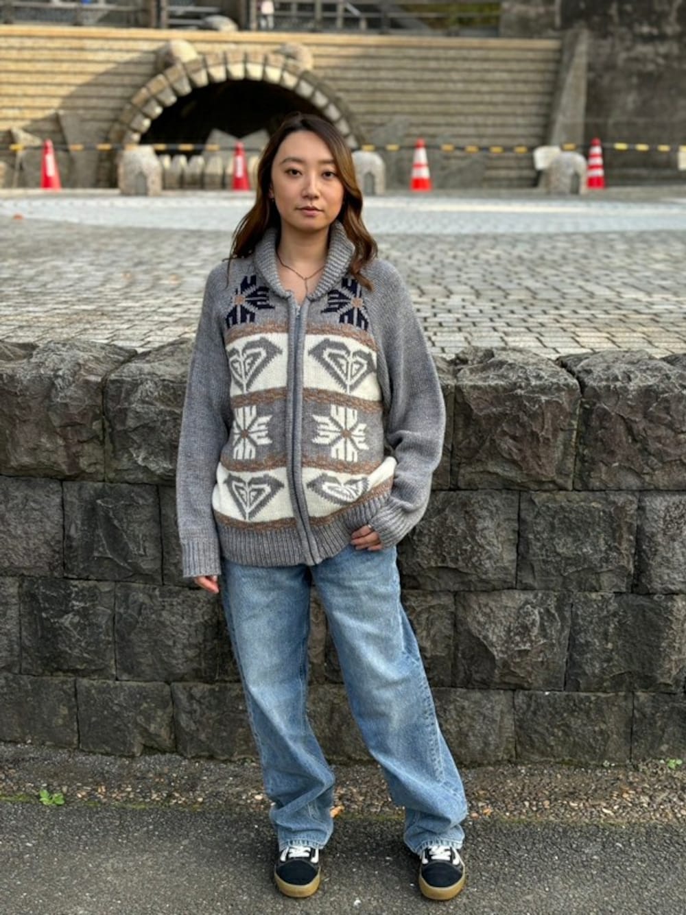 murasaki_official｜ROXYのニット/セーターを使ったコーディネート - WEAR