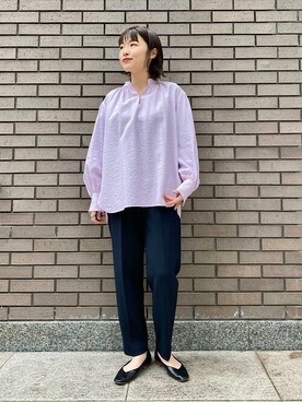 西平さん(レディース・160cm)の春コーディネート