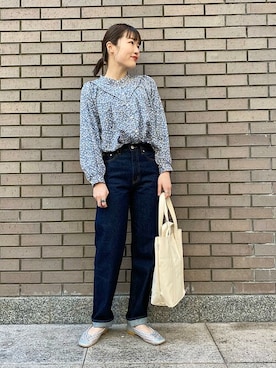 西平さん(レディース・160cm)の春コーディネート