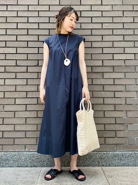 「TABITA（タビタ）のアイテム」を使った、西平さん（レディース・160cm）の春コーディネート