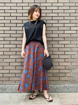 西平さん（レディース・160cm）の春コーディネート