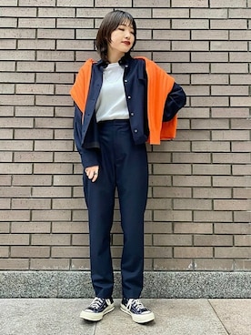 西平さん(レディース・160cm)の秋コーディネート