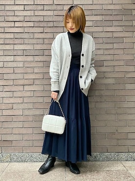 西平さん(レディース・160cm)の秋コーディネート