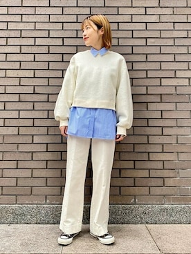 西平さん(レディース・160cm)の冬コーディネート