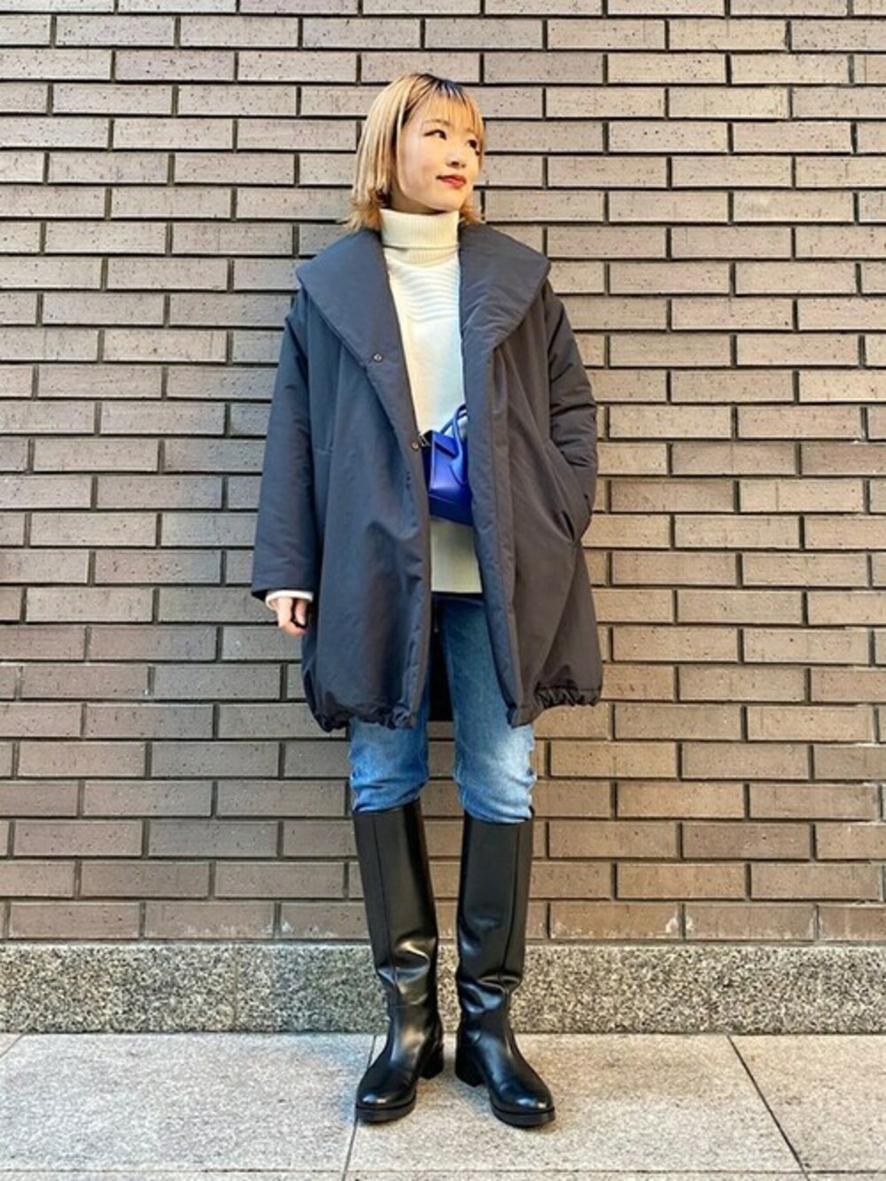 SHIPS（シップス）の「SHIPS Primary Navy Label:中綿コート