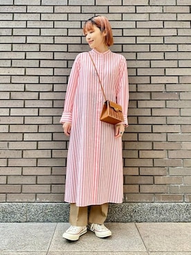 西平さん（レディース・160cm）の冬コーディネート