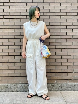 西平さん（レディース・160cm）の春コーディネート