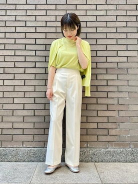 西平さん(レディース・160cm)の春コーディネート
